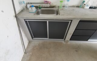 Hong Seng Gloves Sungai Petani Kedah - Commercial Renovation - Pantry Cabinet Sliding Door